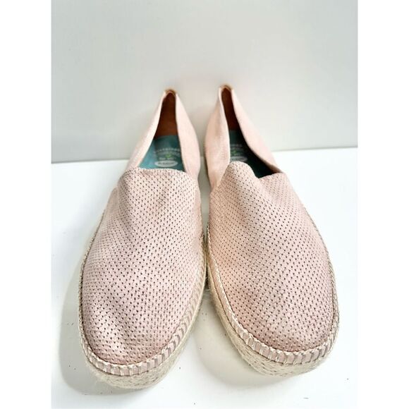 Dr. Scholl’s Espadrilles Womens Size 8 Pink Perforated Slip On Sunray Shoes - Picture 2 of 9